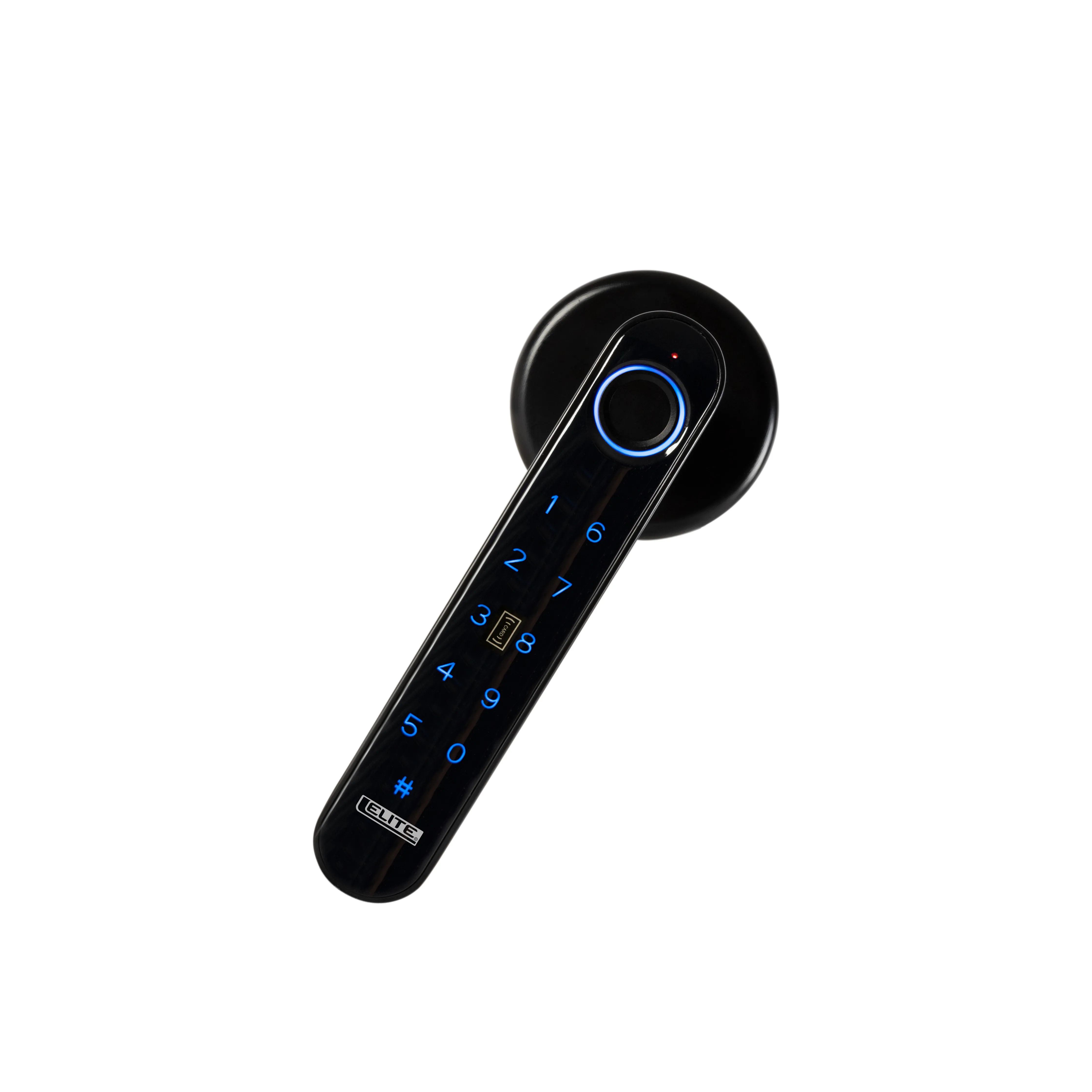 Cerradura inteligente ELITE para puertas de hasta 6cm de ancho. 4 métodos de apertura: huella, aplicación (bluetooth), contraseña y llave. SL3000